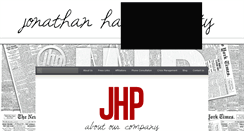 Desktop Screenshot of jonathanhaypublicity.com